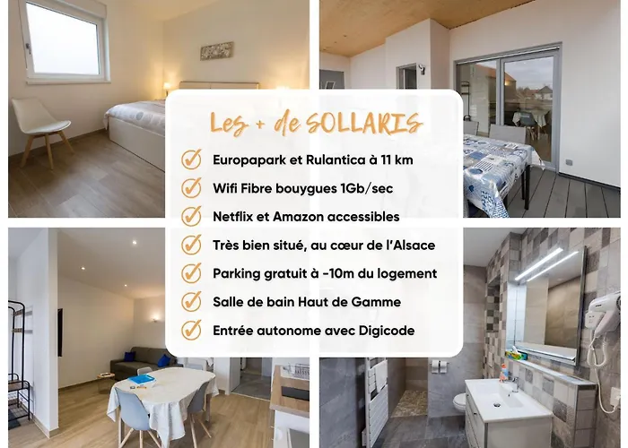 Sollaris 1ère étage à 11km De Europa-park Appartamento